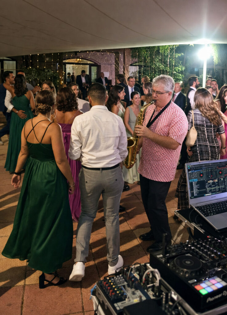 Sax per Dj Set matrimonio